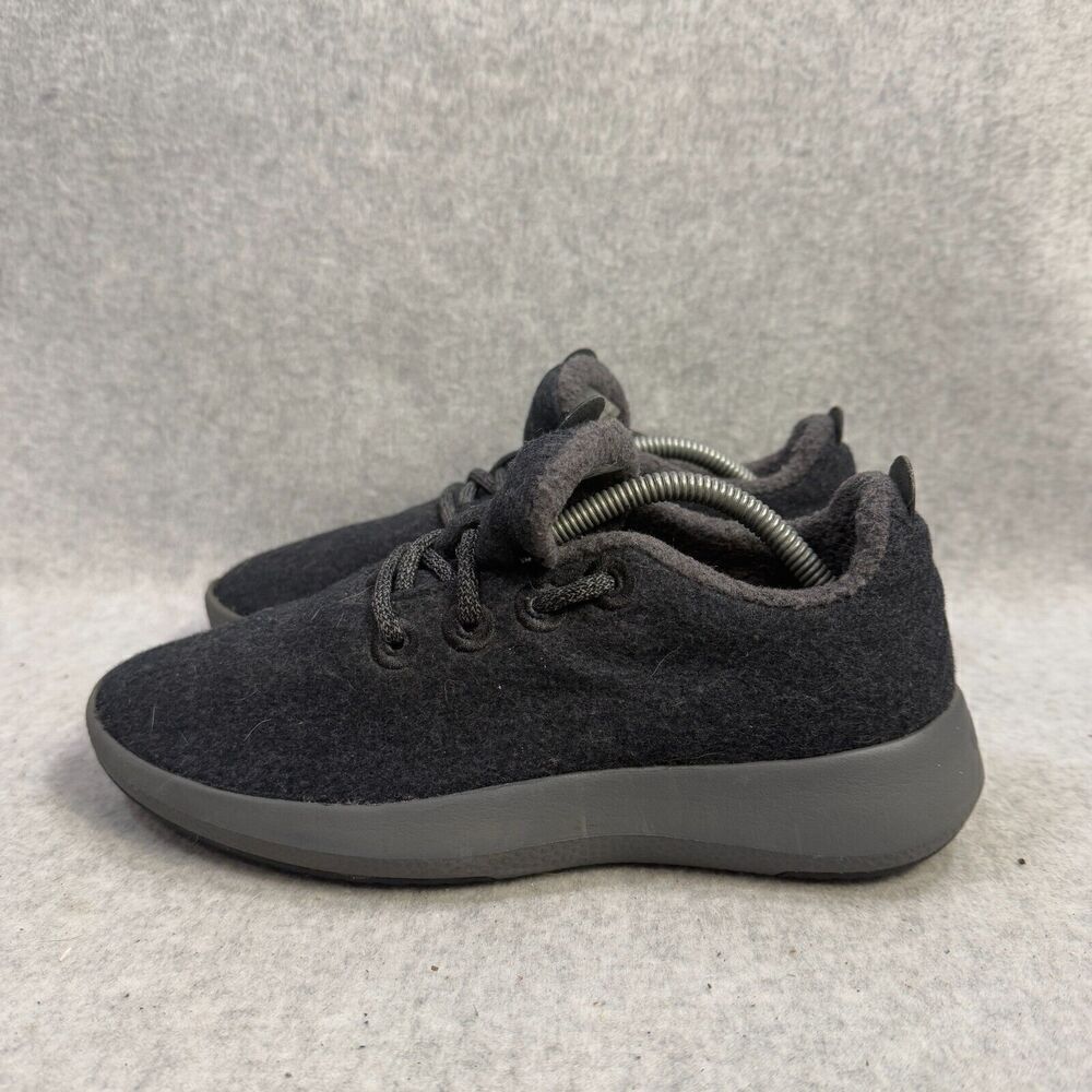 Allbirds‎ Shoes Womens Size 7 Wool Runners WR Black Casual Comfort Sneakers